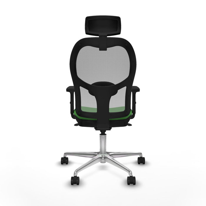 Piqueras y Crespo Chaise de Bureau 2D086N2 Vert avec Appui-tête