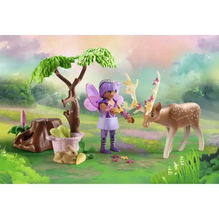 Playmobil 71800 - Duo de fées avec animaux de la forêt, Princess Magic - Pack de Démarrage - 42 Pièces - À partir de 4 ans Playmobil 71800 - Duo de fées avec animaux de la forêt, Princess Magic - Pack de Démarrage - 42 Pièces - À partir de 4 ans