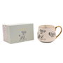 WIDDOP & CO - Mug Simba Le Roi Lion Disney avec illustrations et détails dorés - Tasse en porcelaine de Chine