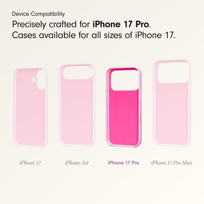 Beats Protection pour téléphone portable iPhone 17 Pro Rose