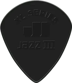 Dunlop Lot de 12 Médiators Jazz III XL Nylon 1,38mm