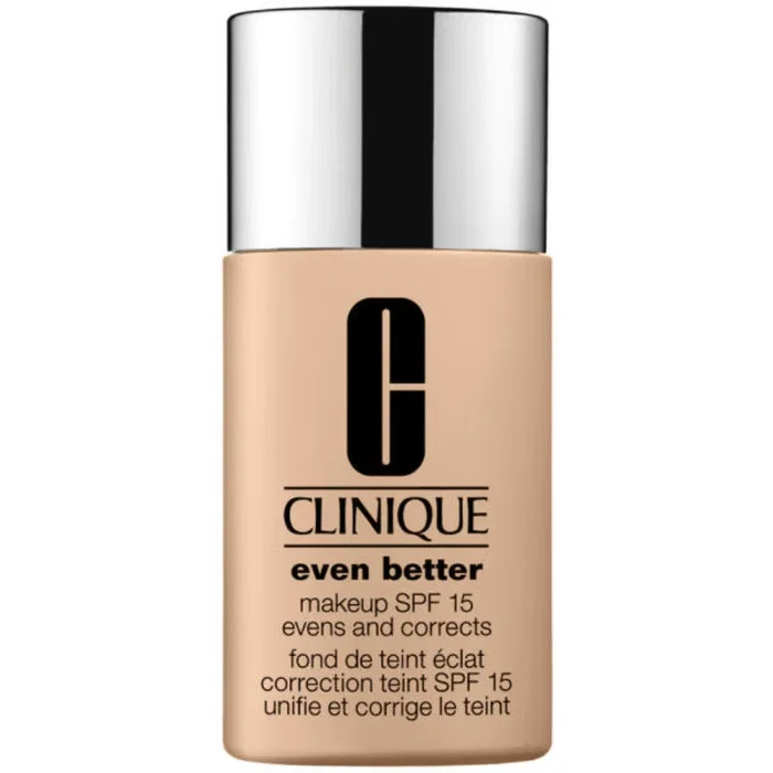 Clinique Even Better Fond de teint liquide WN76 Blé grillé Clinique Even Better Fond de teint liquide WN76 Blé grillé