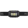 Petzl ARIA 2 Lampe frontale étanche 450 lumens, faisceau large, éclairage rouge/vert/bleu, avec 3 piles AAA/LR03 incluses