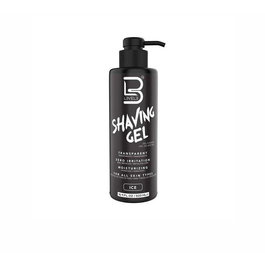 L3Vel3 Gel à raser transparent Ice 500 ml - Formule rafraîchissante non irritante pour une protection et une visibilité optimales