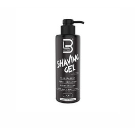 L3Vel3 Gel à raser transparent Ice 500 ml - Formule rafraîchissante non irritante pour une protection et une visibilité optimales