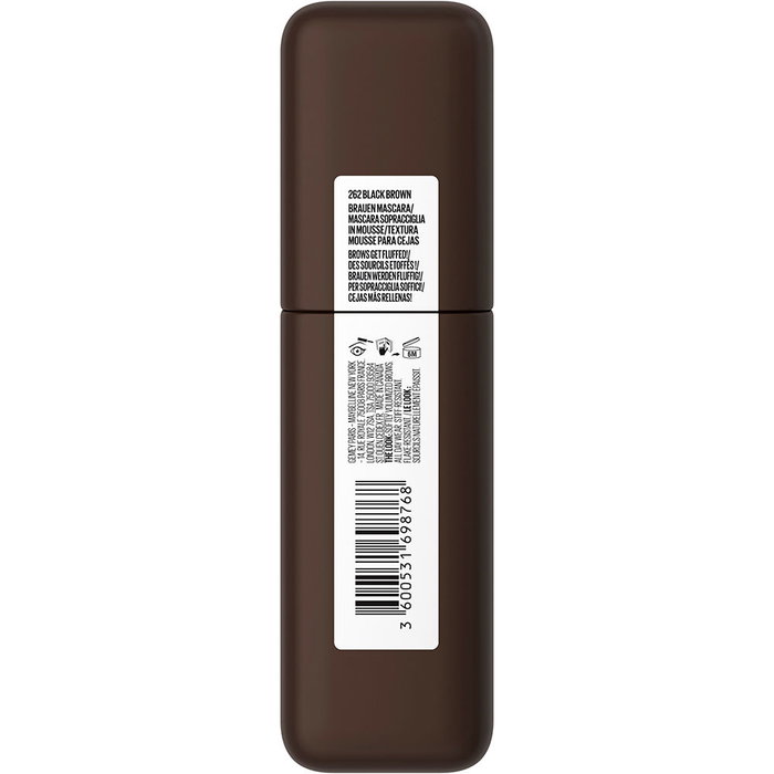 Maybelline Mascara pour sourcils SUPERFLUFF #262-Black Brown 5 ml Maybelline Mascara pour sourcils SUPERFLUFF #262-Black Brown 5 ml