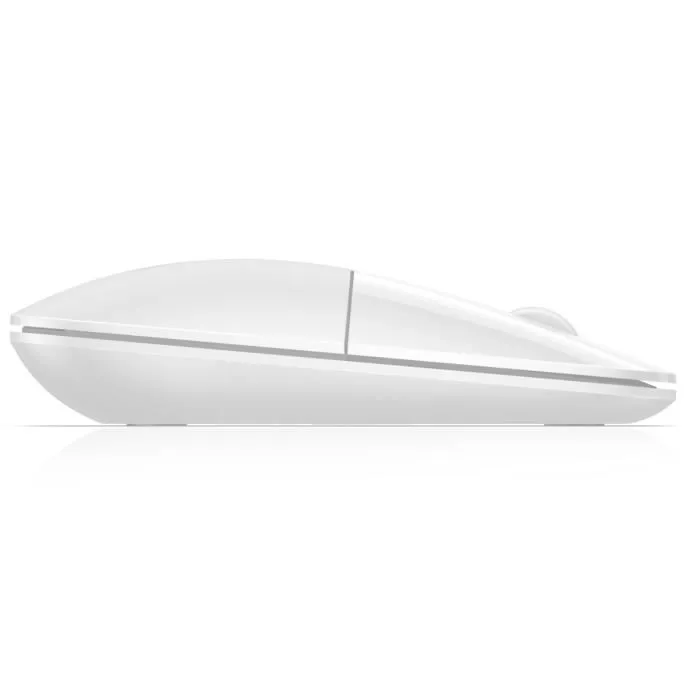 HP Souris sans fil Z3700 - 1200 dpi - Connexion sans fil 2.4 GHz - Molette - Rétroéclairage LED bleu - Blanc Blizzard - Pour ordinateur portable et bureau