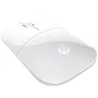 HP Souris sans fil Z3700 - 1200 dpi - Connexion sans fil 2.4 GHz - Molette - Rétroéclairage LED bleu - Blanc Blizzard - Pour ordinateur portable et bureau