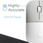 HP Souris sans fil Z3700 - Blanc