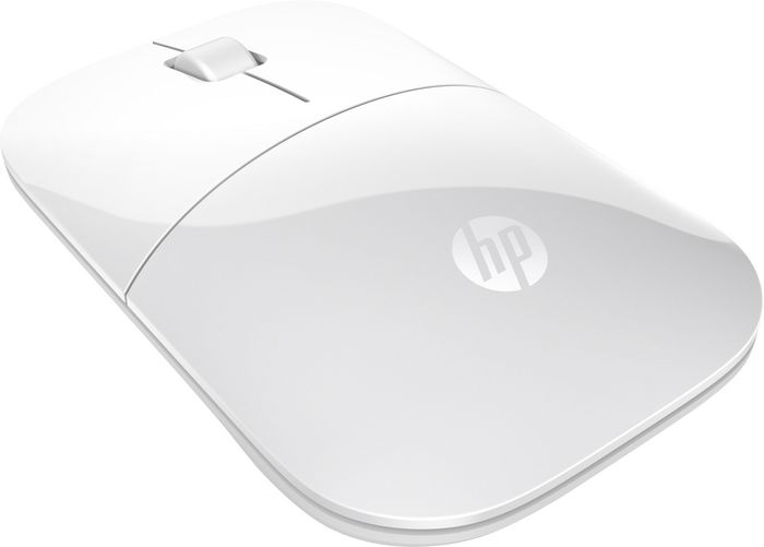 HP Z3700 - Souris sans fil optique 1200 DPI Bluetooth et USB, couleur blanche - Compatible Windows, Mac, Chrome OS