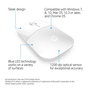 HP Z3700 - Souris sans fil optique 1200 DPI Bluetooth et USB, couleur blanche - Compatible Windows, Mac, Chrome OS