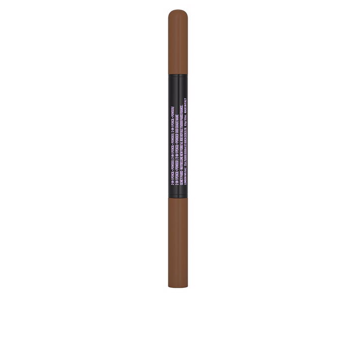 Maybelline EXPRESS BROW satin duo #02-medium brown Crayon à sourcils