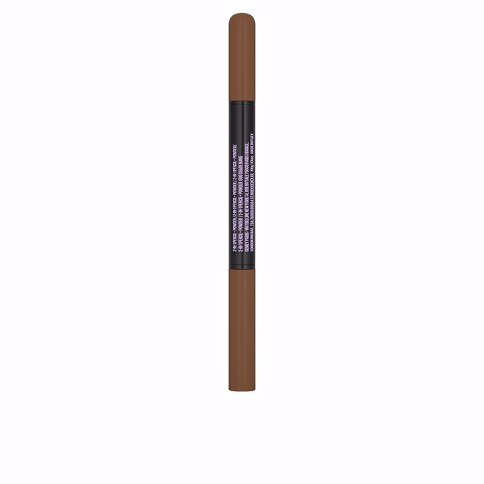 Maybelline EXPRESS BROW satin duo #02-medium brown Crayon à sourcils