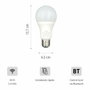 Konyks Antalya Easy E27 Pack de 2 Ampoules LED Connectées Wi-Fi + BT