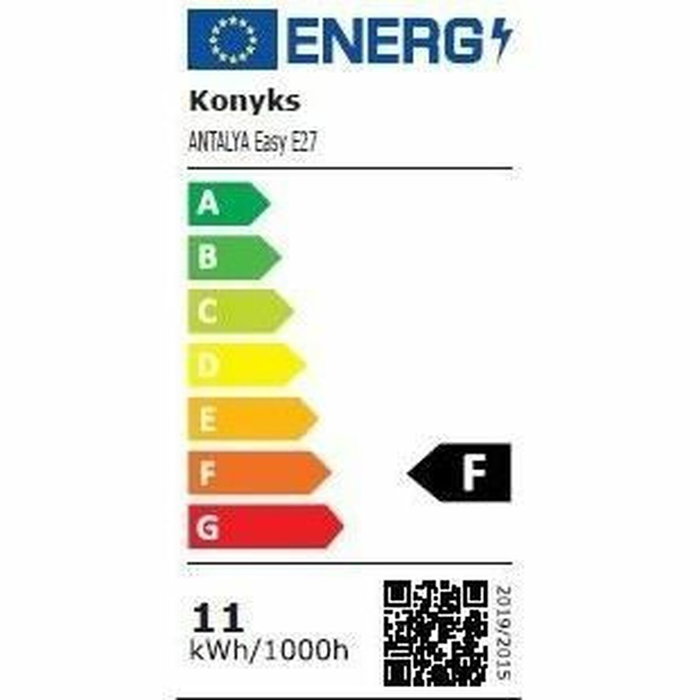 Konyks Antalya Easy E27 Pack de 2 Ampoules LED Connectées Wi-Fi + BT Konyks Antalya Easy E27 Pack de 2 Ampoules LED Connectées Wi-Fi + BT