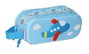 Safta Portatodo Double 3D Avion - Boîte de Rangement Double en Forme d'Avion 21 x 8 x 6 cm, Pour Enfants à Partir de 3 Ans