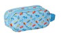 Safta Portatodo Double 3D Avion - Boîte de Rangement Double en Forme d'Avion 21 x 8 x 6 cm, Pour Enfants à Partir de 3 Ans