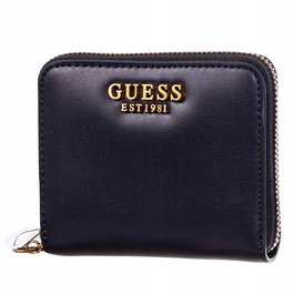 Guess Portefeuille en textile pour femme avec porte-cartes, Noir - SWVB8500370