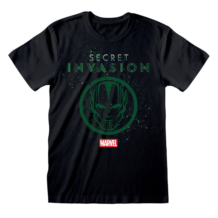 Marvel T-shirt à manches courtes Logo Icon Noir Unisexe XXL Marvel T-shirt à manches courtes Logo Icon Noir Unisexe XXL