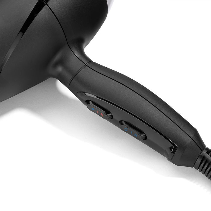Babyliss Sèche-cheveux Turbo Pro 6710DE 2100W, Technologie Ionique, Moteur AC, Fabriqué en Italie