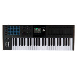 Arturia KeyLab 49 Mk3 Noir – Clavier Contrôleur MIDI 49 Touches avec Aftertouch