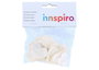 Innspiro Lot de 70 cœurs en bois naturel de tailles assorties