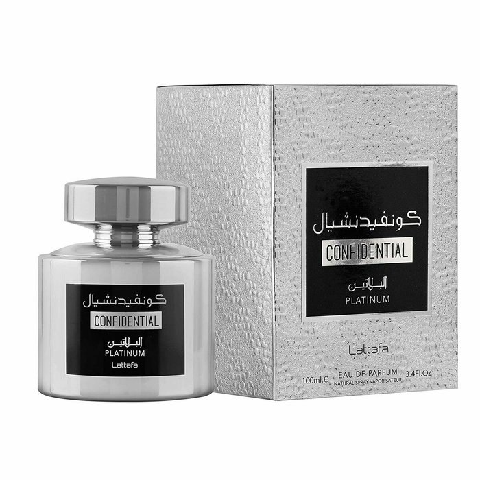 Lattafa CONFIDENTIAL PLATINUM Eau de Parfum 100 ml