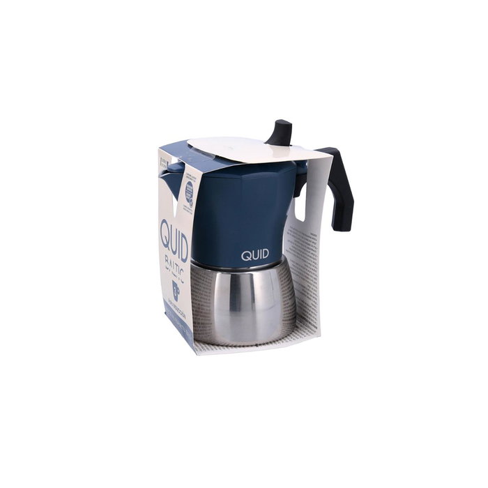 Quid Cafetière Baltic 3 Tasses Aluminium Induction Vitrocerámica Gaz