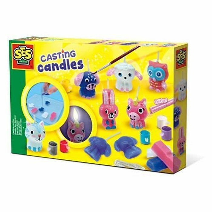 SES Creative Kit de bougies parfumées - Six animaux amusants
