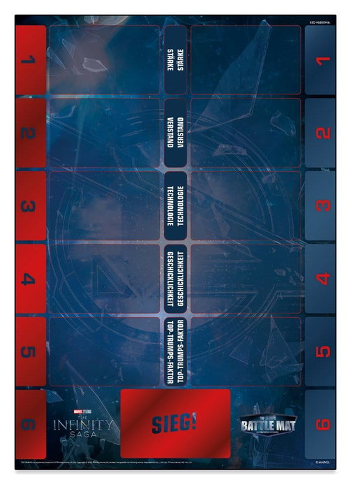 Winning Moves Marvel jeu de plateau BattleMat (Allemand) Winning Moves Marvel jeu de plateau BattleMat (Allemand)