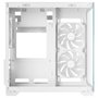 Mars Gaming Boîtier Ordinateur MicroATX MC-VIEW3 Verre Trempé Panneau Panoramique Ventilateurs ARGB USB-C