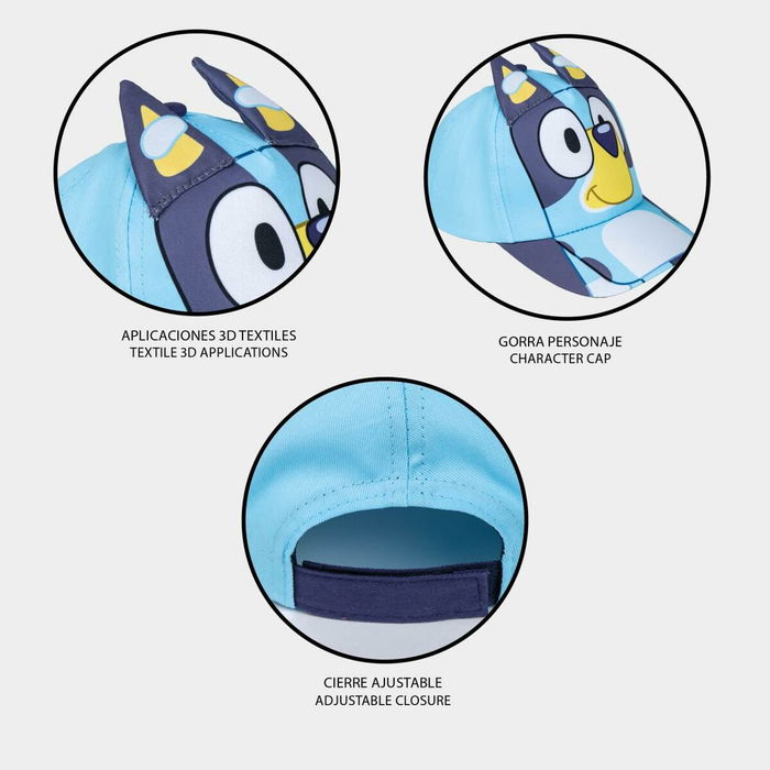 Casquette enfant avec oreilles Bluey