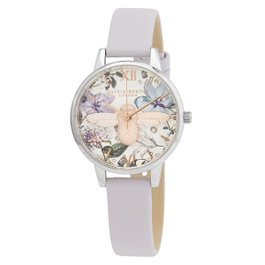 Olivia Burton OB16BF22 - Montre Analogique Bejewelled Floral Violette