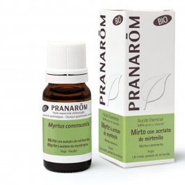 PRANAROM Huile essentielle de Myrte bio avec acétate de mirtenyle 10 ml