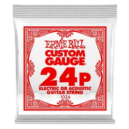 ERNIE BALL Cuerda Eléctrica Slinky Plana 024 (Set de 6)