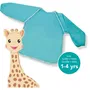 Ses Creative Sophie la girafe - Kit de peinture au doigt Hobby 1-4 avec tablier - Peinture lavable - Activité créative pour enfant dès 1 an