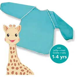 Ses Creative Sophie la girafe - Kit de peinture au doigt Hobby 1-4 avec tablier - Peinture lavable - Activité créative pour enfant dès 1 an