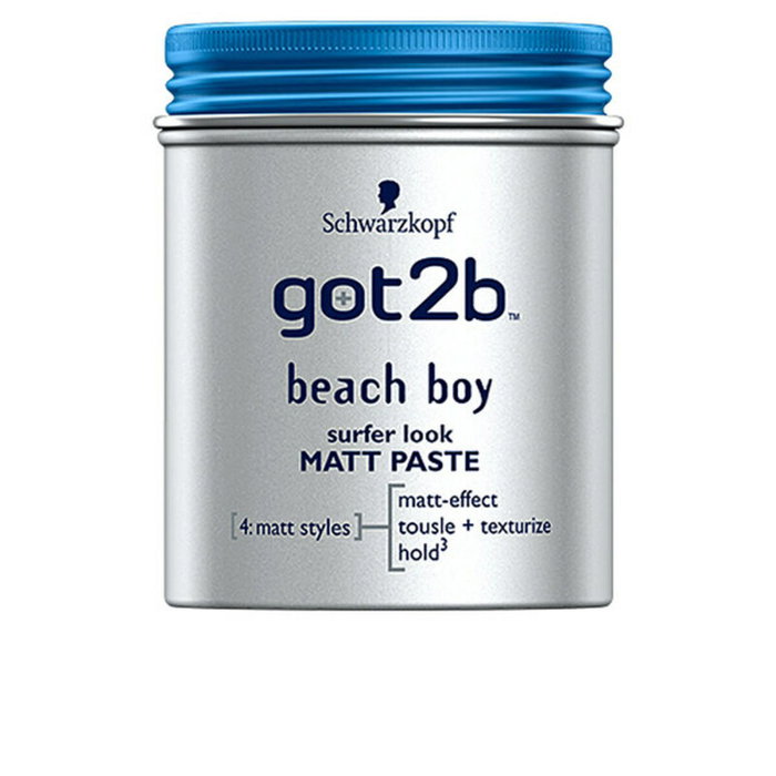 Schwarzkopf GOT2B Beach Boy Matt Paste Surfer Look 100 ml