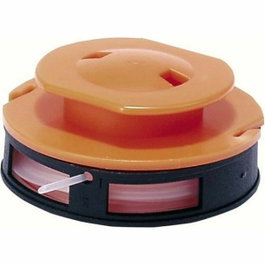 Black + Decker Bobine de fil nylon Orange et Noir, 5,5m
