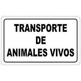 WOLFPACK LINEA PROFESIONAL Panneau transport d’animaux vivants 30x21 cm