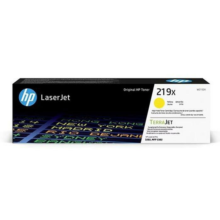 HP Toner 219X / W2192X Jaune Cartouche XL Haute Capacité