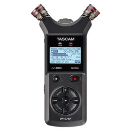 TASCAM DR-07XP Enregistreur Audio Portatif 2 Canaux 32 bits Flottants USB-C MicroSDXC