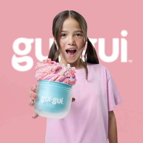 MOOSE TOYS Gui-Gui - Kit de Slime Créatif à Personnaliser avec Perles et Paillettes - Jeu Créatif Enfant - 25 Modèles à Collectionner - À partir de 6 ans