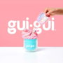 MOOSE TOYS Gui-Gui - Kit de Slime Créatif à Personnaliser avec Perles et Paillettes - Jeu Créatif Enfant - 25 Modèles à Collectionner - À partir de 6 ans