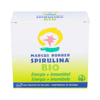 MARCUS ROHRER Spiruline Bio Recharge 540 comprimés MARCUS ROHRER Spiruline Bio Recharge 540 comprimés