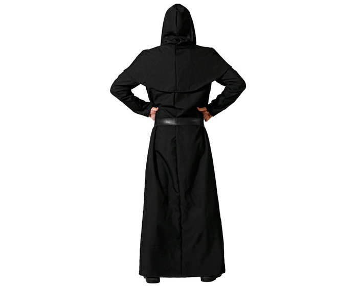 Atosa Déguisement Peste Noire avec Tunique et Capuche pour Homme Adulte - XL