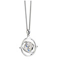 THE CARAT SHOP Pendentif Harry Potter Retourneur de Temps en argent sterling avec cristaux Swarovski THE CARAT SHOP Pendentif Harry Potter Retourneur de Temps en argent sterling avec cristaux Swarovski