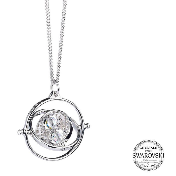 THE CARAT SHOP - Colgante Swarovski Giratiempo Harry Potter - Pendentif - Poids 62g - Hauteur 30 mm - Longueur 86 mm
