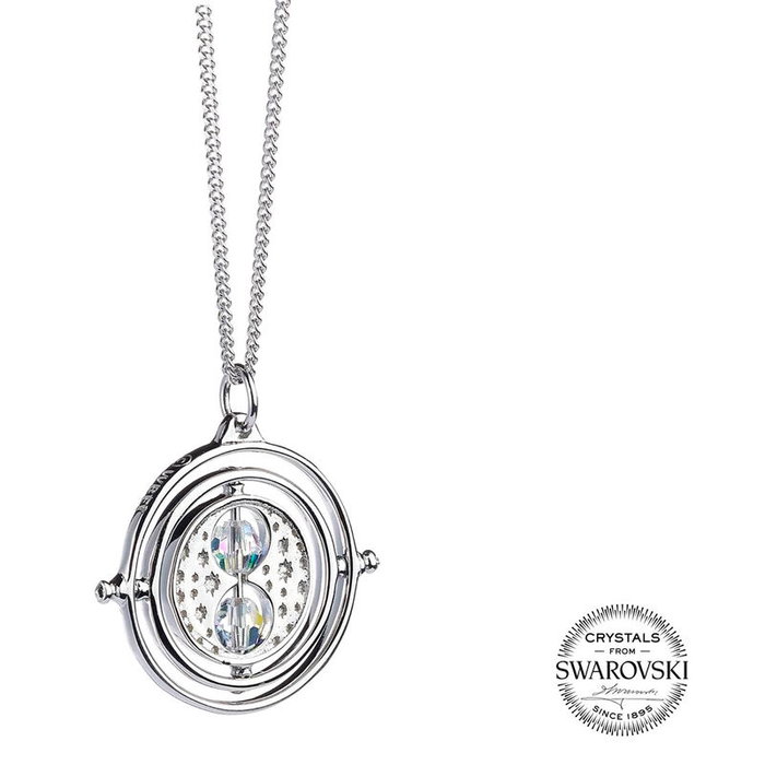 THE CARAT SHOP - Colgante Swarovski Giratiempo Harry Potter - Pendentif - Poids 62g - Hauteur 30 mm - Longueur 86 mm