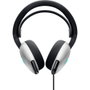 Dell Alienware AW520H Auriculares Gaming avec Fil Son Haute Résolution Dolby Atmos Lunar Light